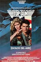 Tom Cruise and Kelly McGillis in Top Gun: Ídolos del aire (1986)